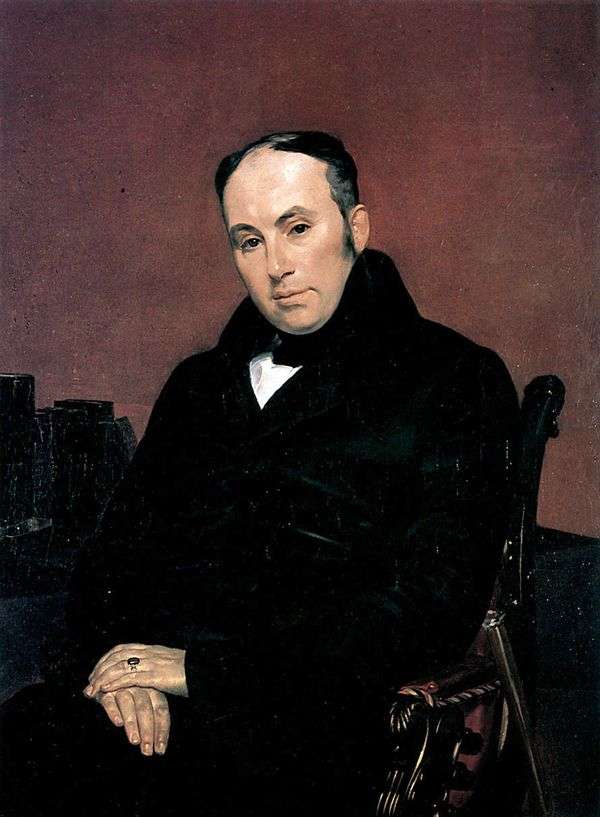V. A. Zhukovsky的肖像   Karl Bryullov