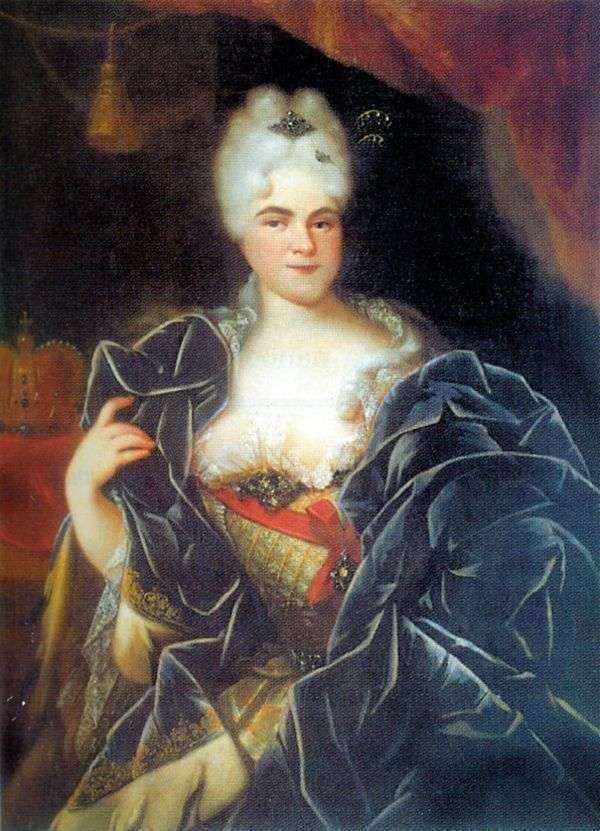 女皇凯瑟琳一世的肖像   伊万尼基丁