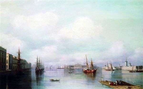 彼得堡   伊万Aivazovsky看法