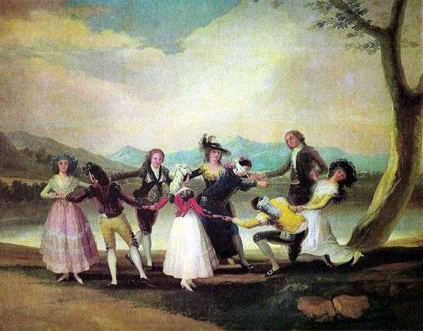隐藏的男人的buff   Francisco de Goya
