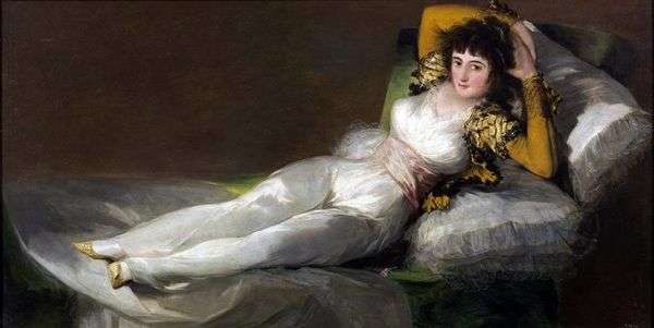 玛哈穿着   Francisco de Goya