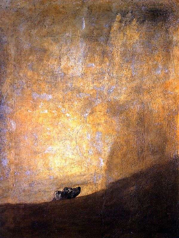 狗   Francisco de Goya
