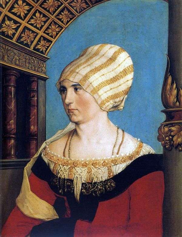 Dorothea Kannengisser的肖像   Hans Holbein