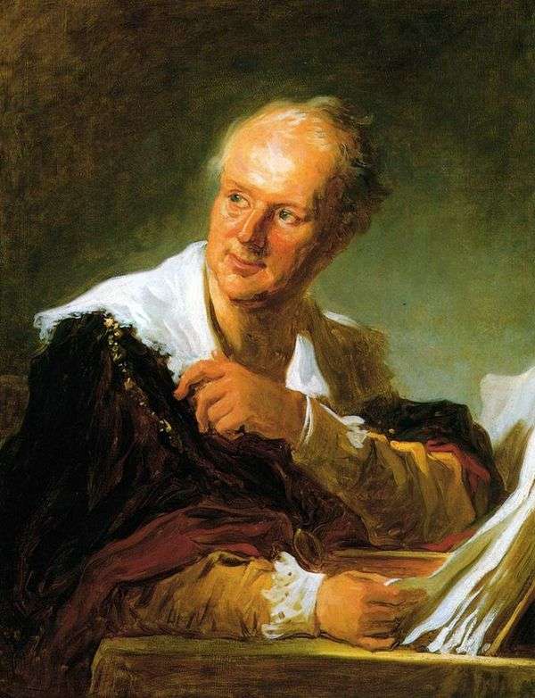Denis狄德罗   Jean Honore Fragonard的肖像