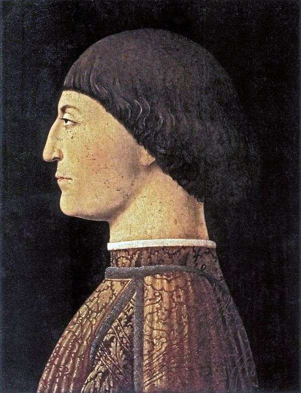 Sigismondo Malates画象   Piero della Francesca