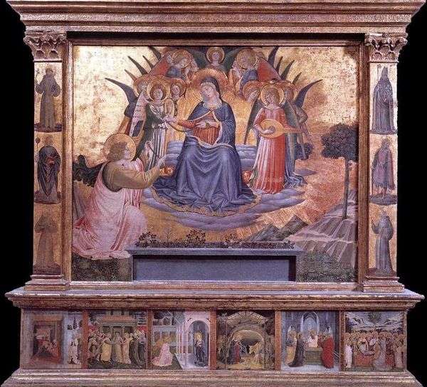 麦当娜带   Benozzo Gozzoli