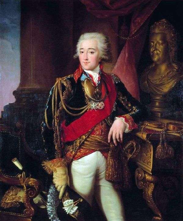 A. M. Dmitriev Mamonov的肖像   Ivan Argunov