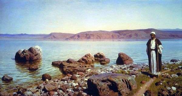 在提比里亚湖（Genisaret）   瓦西里Polenov
