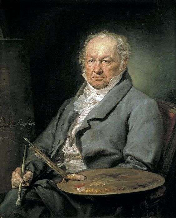 艺术家Francisco Goya   Lopez Porthan