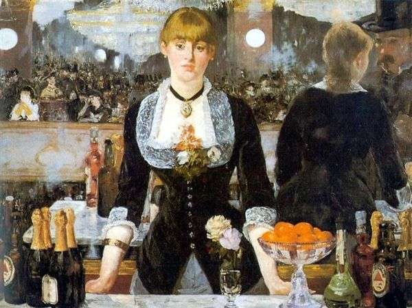 Folies Bergeres酒吧   Edouard Manet
