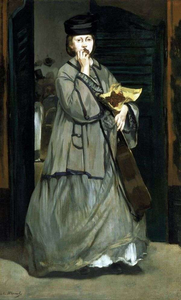 街头歌手   Edouard Manet