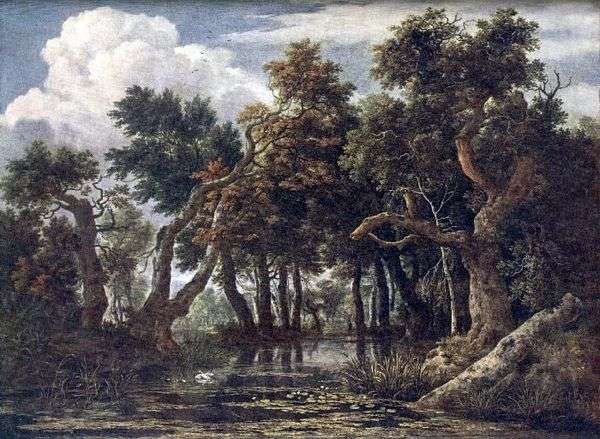 沼泽   Jacob van Ruysdael