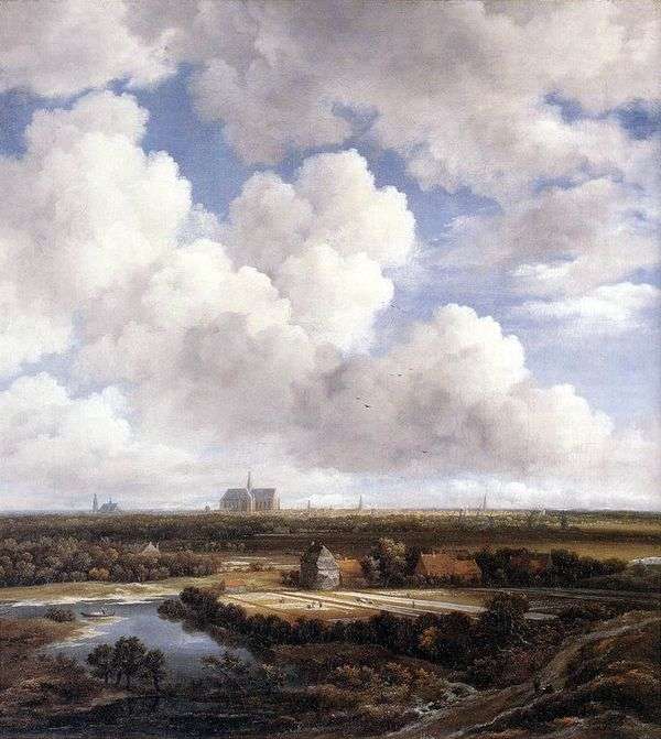 哈勒姆的视图   Jacob van Ruysdal