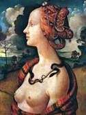 Simonetta Vespucci的肖像   皮耶罗迪科西莫