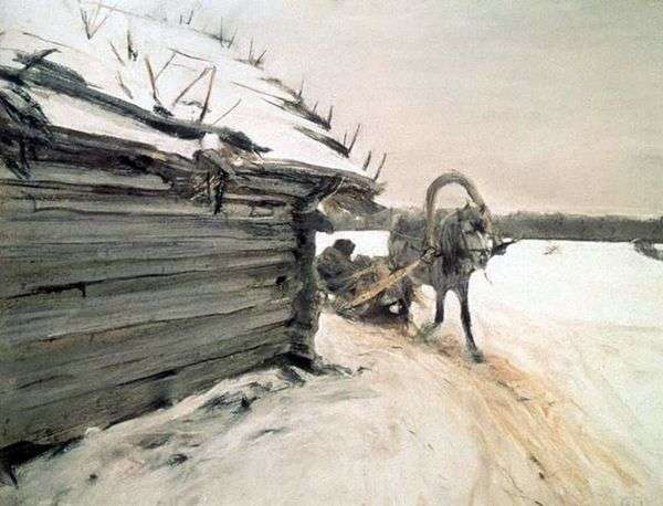 冬天   Valentin Serov