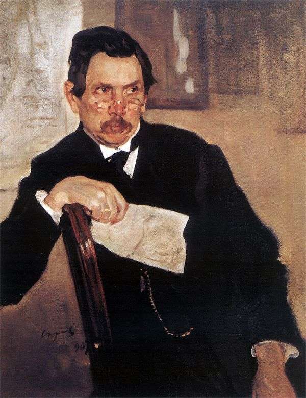 A. V. Kasyanov的肖像   Valentin Serov