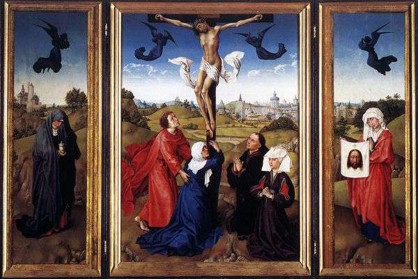 TriptychCrucifixion   Rogier van der Weyden