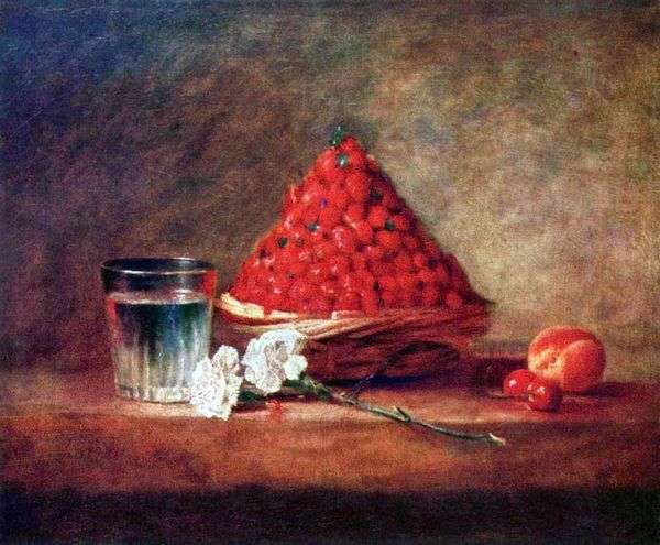 草莓篮   Jean Baptiste Simeon Chardin