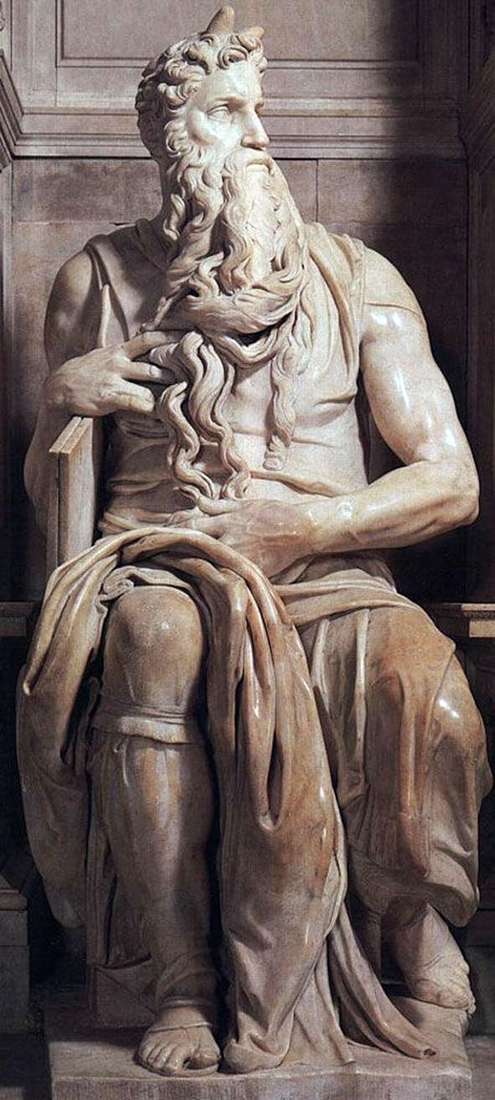 摩西（雕塑）   米开朗基罗Buonarroti