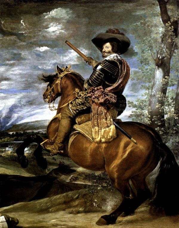 Olivares伯爵公爵的肖像   Diego Velasquez