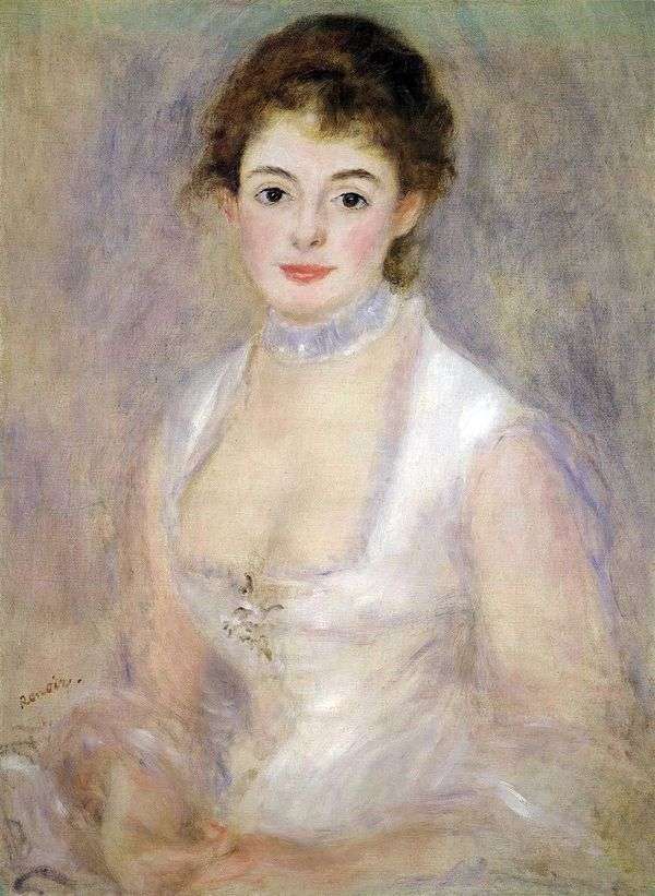 Henrietta Henriot   Pierre Auguste Renoir的肖像