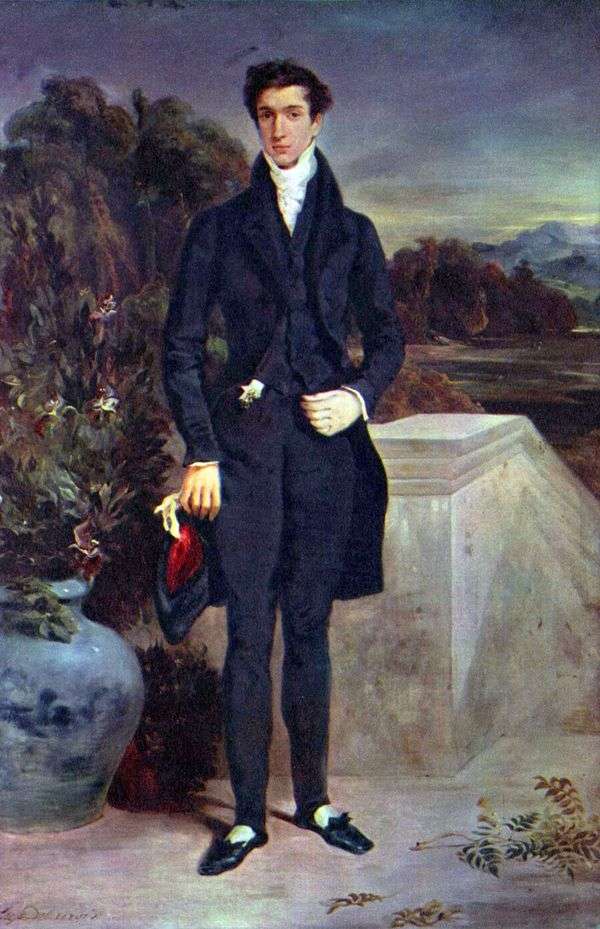 男爵施维特的肖像   尤金德拉克罗瓦