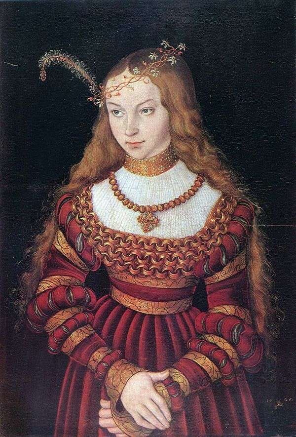 Sibilla Klevskoy画象   Lukas Cranach