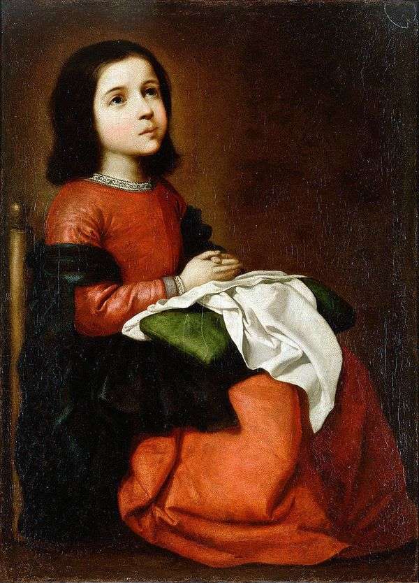 圣母的青春期   Francisco de Zurbaran