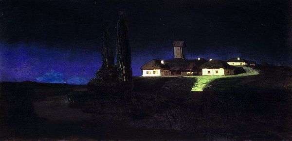 乌克兰之夜   Arkhip Kuindzhi