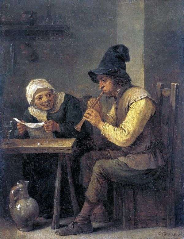 Duet   David Teniers