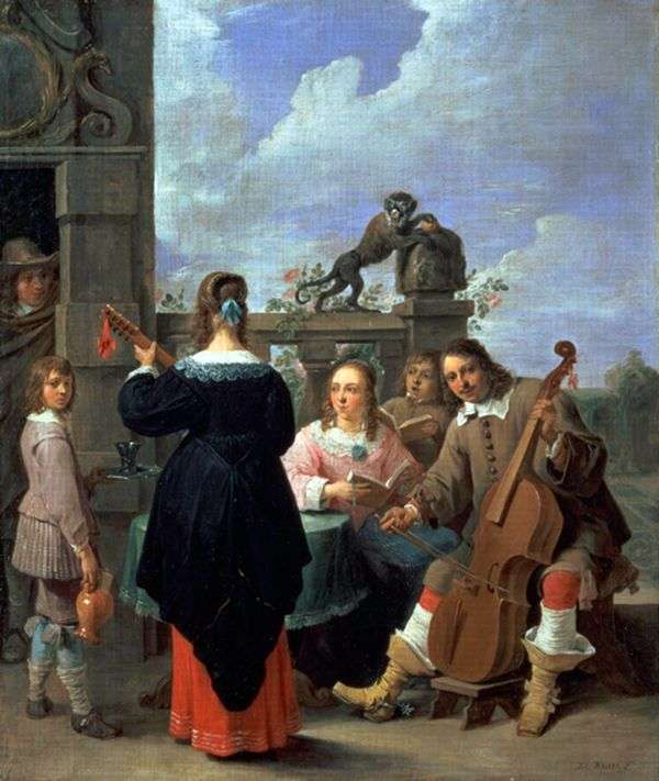 家庭艺术家   David Teniers