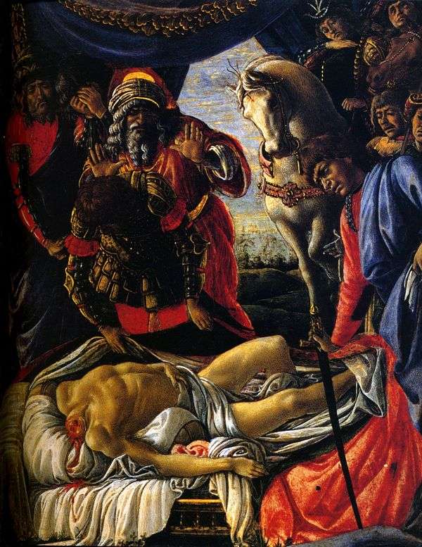 寻找Holofernes的身体   Sandro Botticelli
