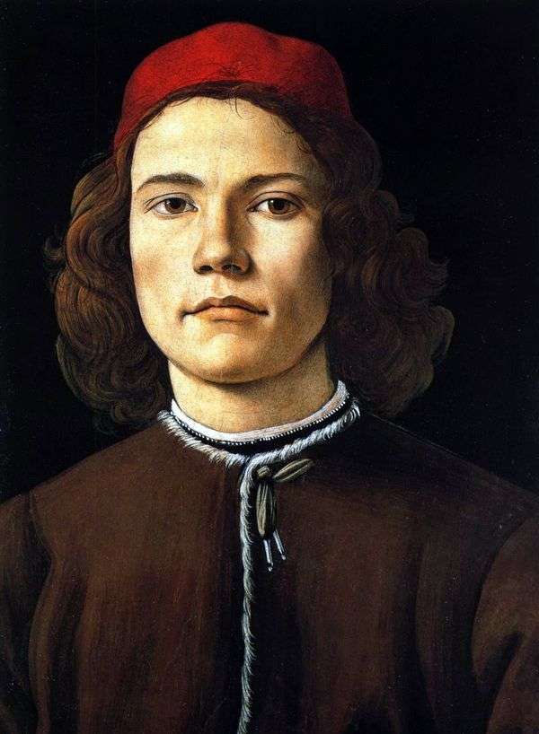 一个年轻人的画象   桑德罗Botticelli