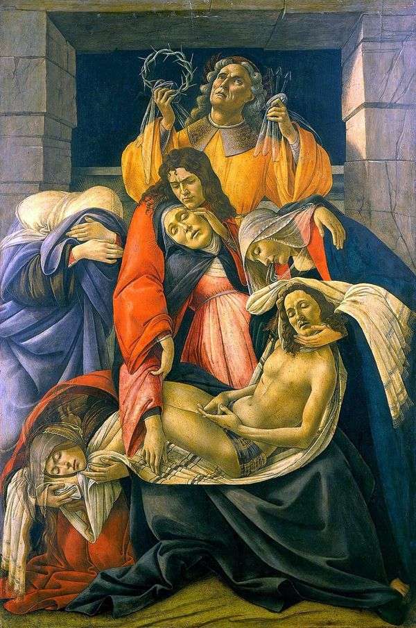 Pieta（Mourning）   Sandro Botticelli