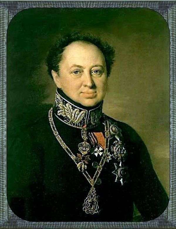 D. P. Tatishchev画像   瓦西里Tropinin