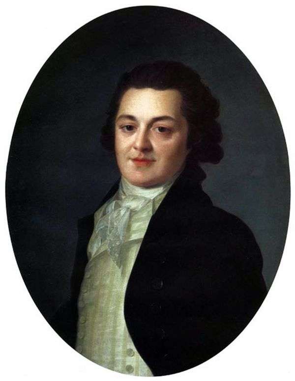 A. Buturlinoy   Fedor Rokotov的肖像