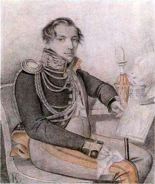 Konovnitsyn Peter Petrovich的肖像   Karl Gampeln