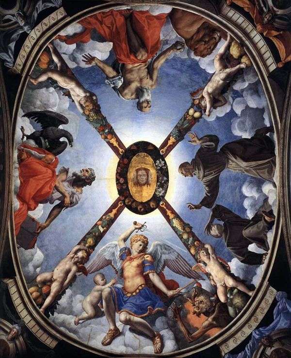 装饰，天花板画   Agnolo Bronzino
